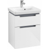 VILLEROY & BOCH Subway 2.0 závesná skrinka pod umývadielko, 2 zásuvky 485 x 379 x 590 mm, Glossy White, A90710DH