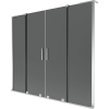 Mexen Velar L Duo, 2-krídlová posuvná vaňová zástena 180 x 150 cm, 8mm šedé sklo, chrómová, 896-180-003-42-01