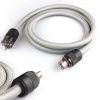NAPÁJACÍ KÁBEL SCHUKO IEC C13 TAGA HARMONY STPC-TS SILVER LINE 1 m