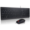 LENOVO klávesnice Essential Wired USB Keyboard + Mouse Set - USB, černá 4X31R64408