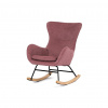 AUTRONIC Hojdacie kreslo, ružová, látka, AK-376 PINK2