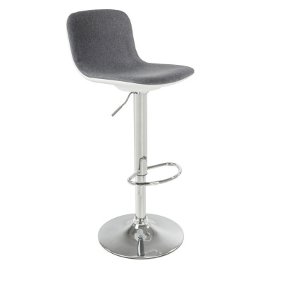 G21 Barová stolička Lima látková, gray