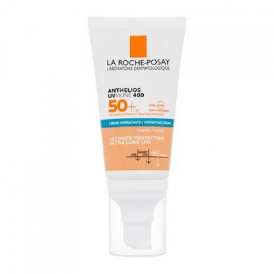 La Roche-Posay Anthelios Ultra Protection Hydrating Tinted Cream SPF50+ voděodolný tónující hydratační opalovací krém na obličej 50 ml pro ženy