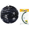 Lampión halloween okrúhly – kostlivci, 25 cm 438