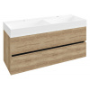 Sapho ODETTA umývadlová skrinka 118x50x43,5cm, dub Alabama DT120-2222