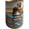 Spirit of Nature konzerva pre psov s tuniakom a lososom 12×800 g