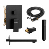 Podomietkový sprchový set INEA BLACK