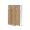 Šatní skříňky - dveře tvaru Z, lamino D3M 40 3 Z S
