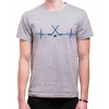 Fajntričko Tričko - EKG Hokej, Farba šedá, Strih/ Variant Pánsky/UNISEX
