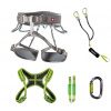 Ocún VIA FERRATA TWIST+CHEST SET Barva: Grey Silver / Green, Velikost: M-XL