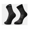 Kilpi LIRIN-U Outdoorové merino ponožky YU0866KI Čierna 43