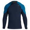 NRS Men's HydroSkin 0.5 L/S Shirt - model 2025 Farba: Námorníctvo/Mykonos, Veľkosť: XL