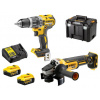 DeWALT 18V AKU sada vŕtačka + uhlová brúska DCD796 + DCG405 DCK2080P2T