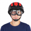 MOTOCYKLOVÁ PRILBA, RETRO OKULIARE
