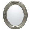 Dizajnové Oválne Zrkadlo Zdobený Rám