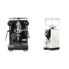 Profitec PRO 400, black + Eureka Mignon Bravo, CR white
