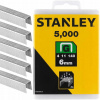 Sponky sponka G 6mm 5000 ks. Stanley TRA704-5T