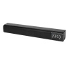 Aku. 2400mAh bezdrôtový bluetooth soundbar reproduktor domáceho kina 41cm + hodiny