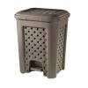 Tontarelli Odpadkový kôš ARIANNA 18L tmavo hnedá 8105848909