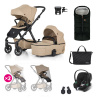 Petite&Mars PETITE&MARS Icon RWS XXL + Cybex Aton B2 mocha beige 2024
