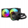 FSP AE24-B 240mm černý, komplet vodního chlazení CPU intel/AMD, ARGB, fortron