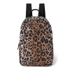 STUDIO NOOS - Soft - Mekký Bavlněný Mini BACKPACK Hazel Leopard
