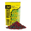 Carp Zoom 2in1 Turbo Pelety - 3mm - 500g - jahoda - ryba