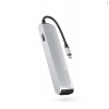 Epico 6v1 Slim Hub 8K s USB-C konektorom - strieborná (9915112100069)