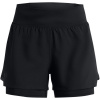 Under Armour Run Stamina 2-in-1 Shorts Black 8 (XS)