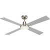 Lucci AIR Quest stropný ventilátor, 65 W, (Ø x v) 122 cm x 40 cm, strieborná, 210334; 210334