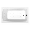 POLYSAN LILY hydromasážna vaňa, 140x70x39cm, Active Hydro-Air, chróm