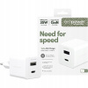 Nabíjačka GaN 35W Empower od PanzerGlass USB-C USB-A, rýchla a výkonná