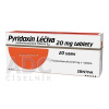 Pyridoxin Léčiva tbl 20 mg (blis. PVC/Al) 1x20 ks