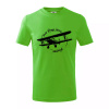 Still Plays With Planes - Tričko detské bavlnené - 158 cm/12 rokov ( Apple Green )