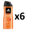 Karton Adidas Team Force pánský sprchový gel 3v1 6x400ml