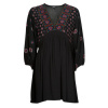 Desigual Krátke šaty VEST_CRETA Čierna