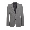 Pánske casual sako Rory Slim Fit Jersey Stretch Brook Taverner - Bežná dĺžka, Veľkosť 58, Farba Sivá