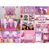 Párty Girlandy - Tabuľka Hello Kitty Template Sladké Party (Párty Girlandy - Tabuľka Hello Kitty Template Sladké Party)