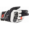 Rukavice Alpinestars SMX-Z Drystar čierno-bielo-červené
