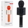 mamido Bezdrôtový karaoke mikrofón čierny