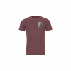Ortovox pánske tričko 140 Cool Illu-Pic T-shirt M | farba: mountain rose, veľkosť: XL