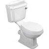 Aqualine ANTIK WC-kombi a PP WC sedátko, biela AK107-01