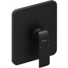 RAVAK FLAT Podomietkov vaňová/sprchová batéria bez prepínača pre R-box Vari,Čierna Cleaner X070180
