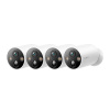 TP-LINK Smart Wire-Free Security Camera, 4-Pack SPEC:2K QHD (2560x1440), 2.4 GHz, 10000mAh rechargeable lithium-ion battery FEAT Tapo C425(4-pack)