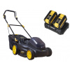 Proteco Sekačka akumulátorová 40 V, záběr 38 cm, 500 W + 2 akumulátory 4 ah + nabíječka dual