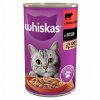 WHISKAS PLECHOVKA S HOVÄDZÍM MÄSOM 400 G