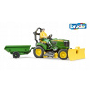 Bruder 62104 Zahradní traktor John Deere s figurkou