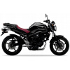 NÁLEPKY JUULA PRE YAMAHA FZ6 N 2008-2009 TMAVO ŠEDÁ METALÍZA DNMG