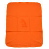 Dětská bavlněná deka, Dětský svět, DVOJITÁ, tmavě oranžová (Dětská bavlněná deka do kočárku, Dětský svět, DVOJITÁ, tmavě oranžová)