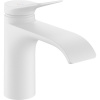 HANSGROHE Vivenis páková umývadlová batéria CoolStart bez odtokovej súpravy, výška výtoku 80 mm, matná biela, 75015700